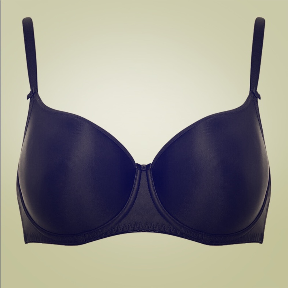 Fantasie Smoothing Moulded Tshirt Bra Black US 34I
